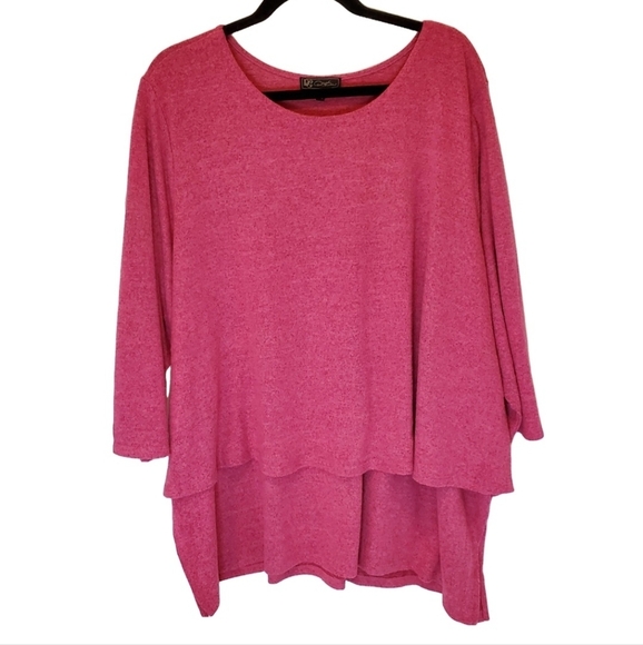 Diane Gilman Plus Size Top Size 3X - Picture 1 of 4